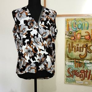 🐥5/$25🐥Alfani size 6 faux wrap blouse